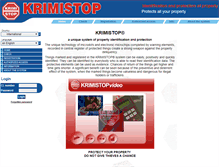 Tablet Screenshot of krimistop.com